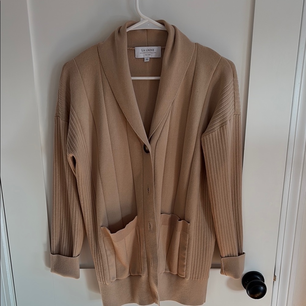 LA LIGNE Women's Tan Sweater